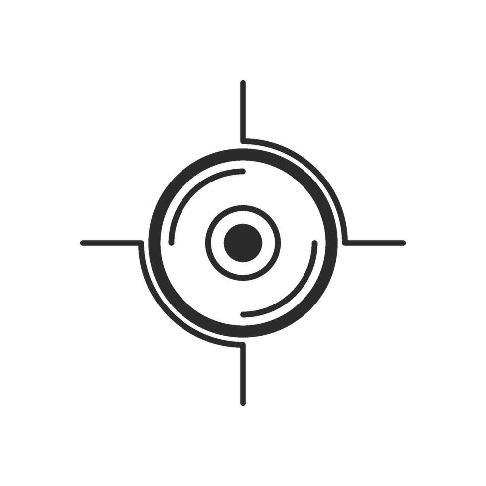 doelwit logo icoon vector