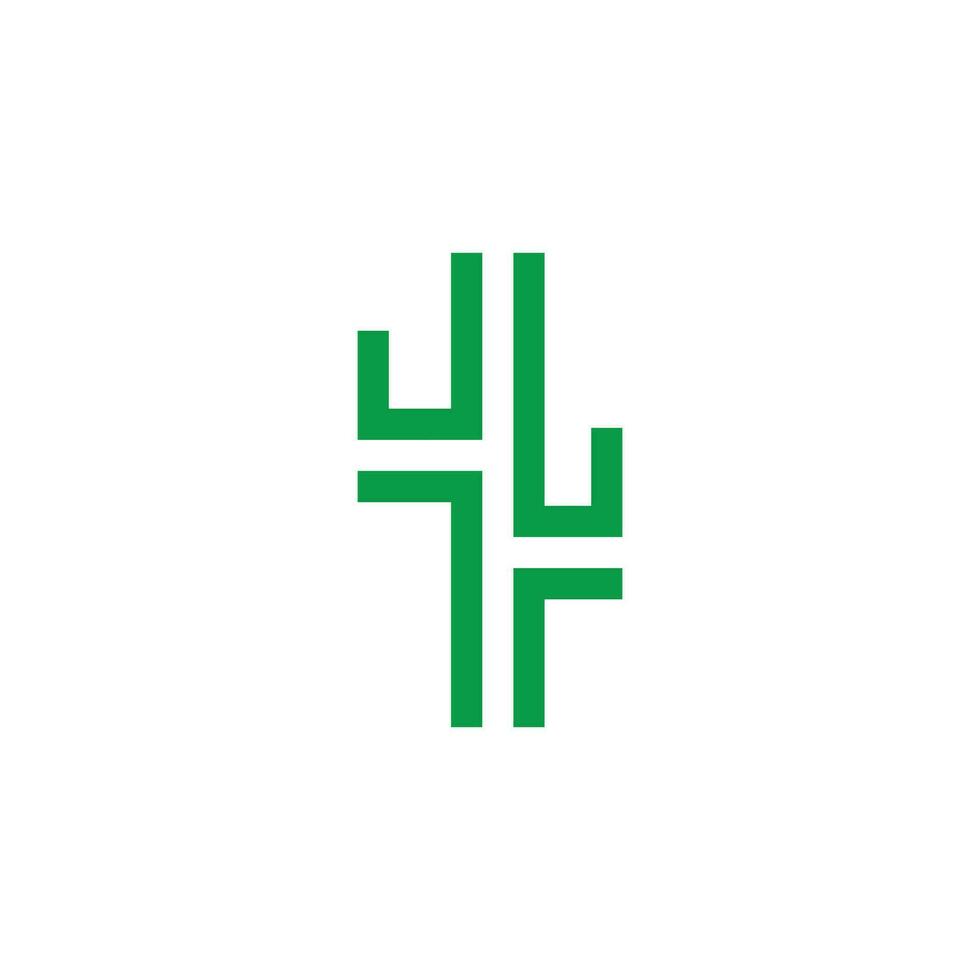 cactus logo icoon vector