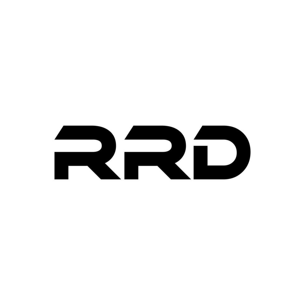 rrd brief logo ontwerp, inspiratie voor een uniek identiteit. modern elegantie en creatief ontwerp. watermerk uw succes met de opvallend deze logo. vector