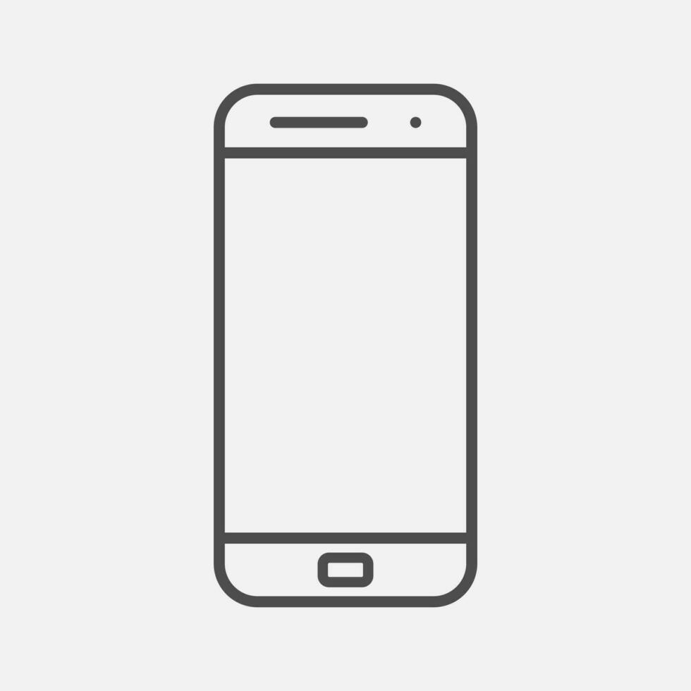 mobiel smartphone icoon vector illustratie