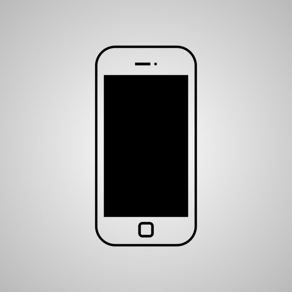 mobiel smartphone icoon vector illustratie