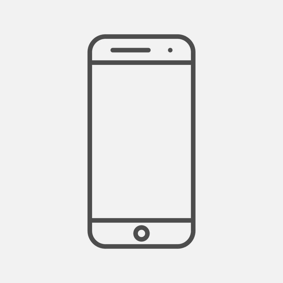 mobiel smartphone icoon vector illustratie