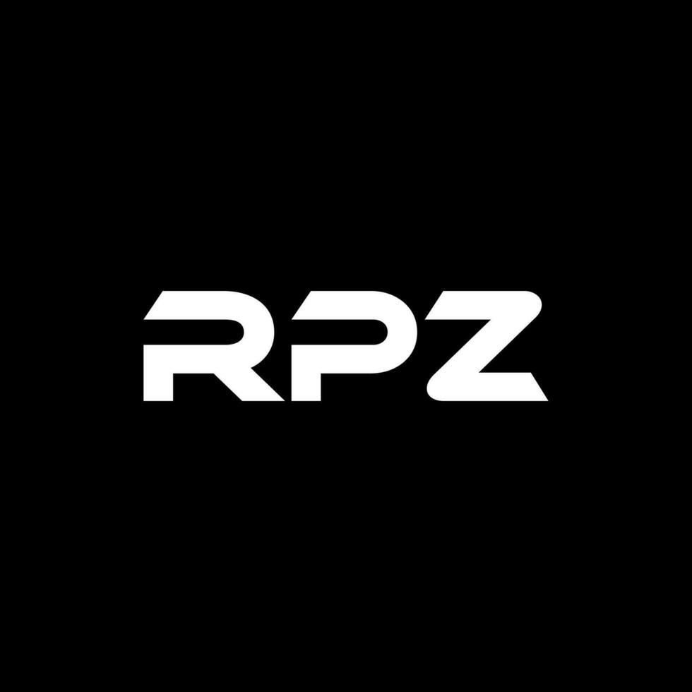 rpz brief logo ontwerp, inspiratie voor een uniek identiteit. modern elegantie en creatief ontwerp. watermerk uw succes met de opvallend deze logo. vector