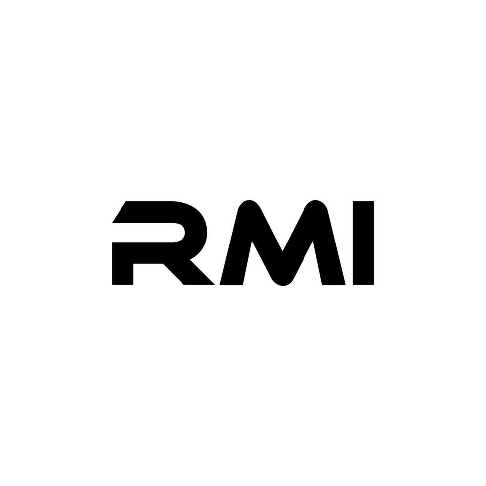 rmi brief logo ontwerp, inspiratie voor een uniek identiteit. modern elegantie en creatief ontwerp. watermerk uw succes met de opvallend deze logo. vector