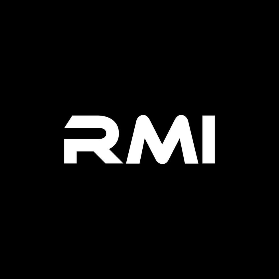 rmi brief logo ontwerp, inspiratie voor een uniek identiteit. modern elegantie en creatief ontwerp. watermerk uw succes met de opvallend deze logo. vector