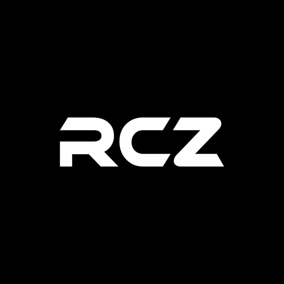 rcz brief logo ontwerp, inspiratie voor een uniek identiteit. modern elegantie en creatief ontwerp. watermerk uw succes met de opvallend deze logo. vector