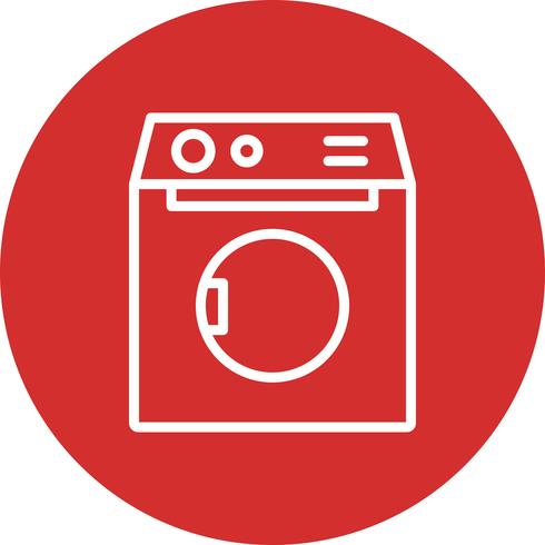 Wasmachine Vector Icon