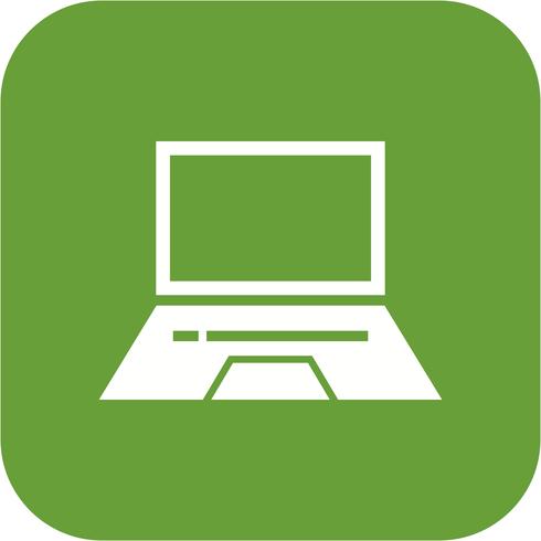 Vector laptop pictogram