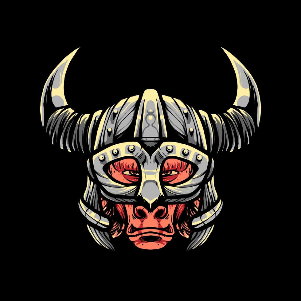 viking baviaan vectorillustratie vector