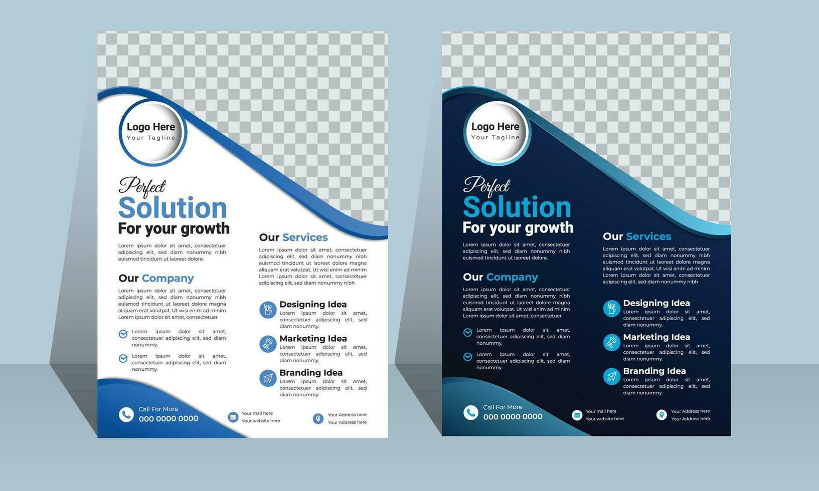 creatief zakelijke bedrijf folder brochure sjabloon ontwerp, folder lay-out, bedrijf folder, brochure ontwerp, Hoes ontwerp, poster, afzet agentschap folder ontwerp. vector sjabloon in a4 grootte bladzijde