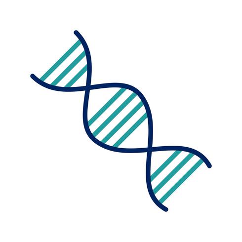 Vector genetica pictogram
