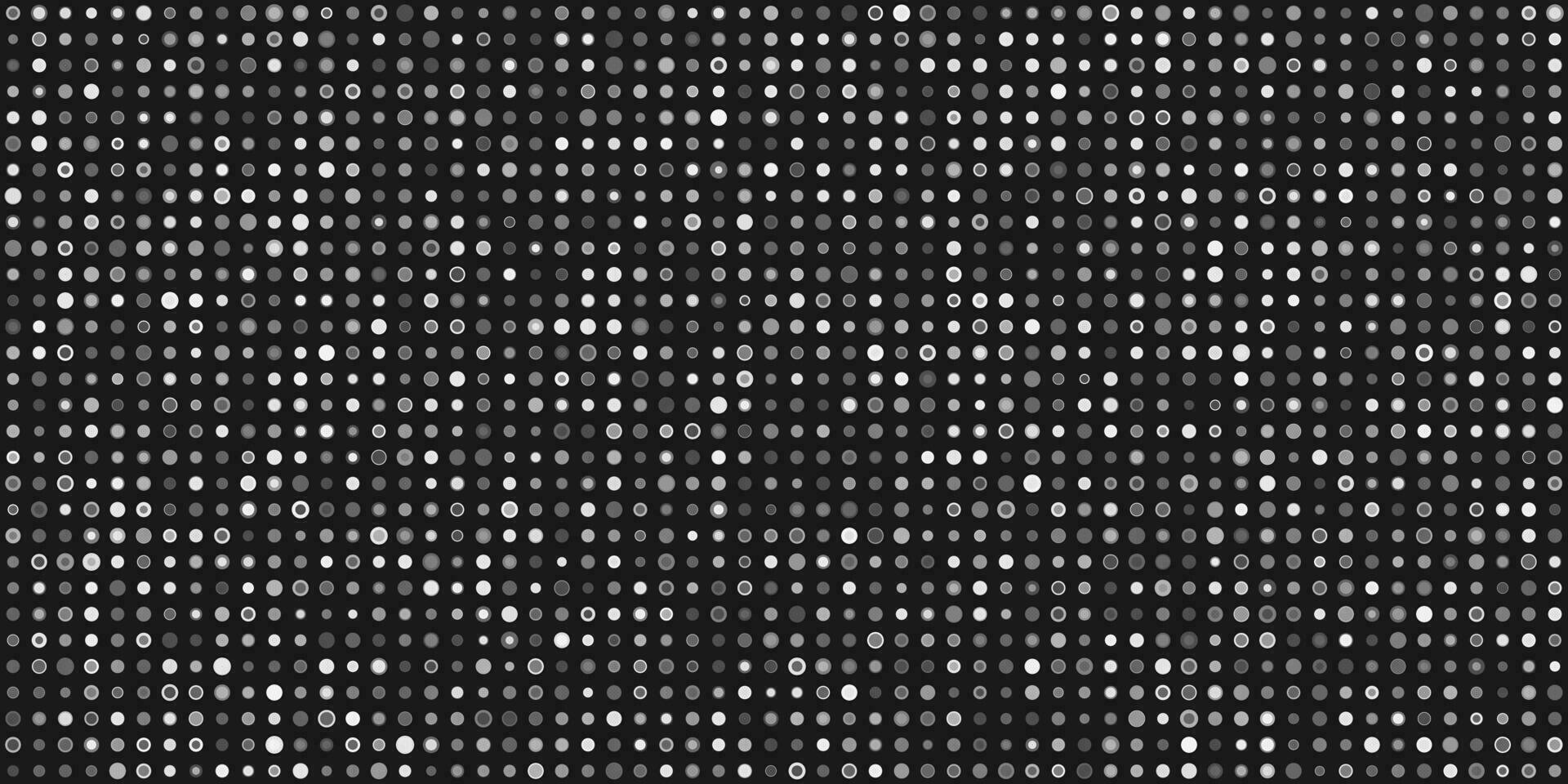 zwart en wit hand- getrokken dots abstract achtergrond vector