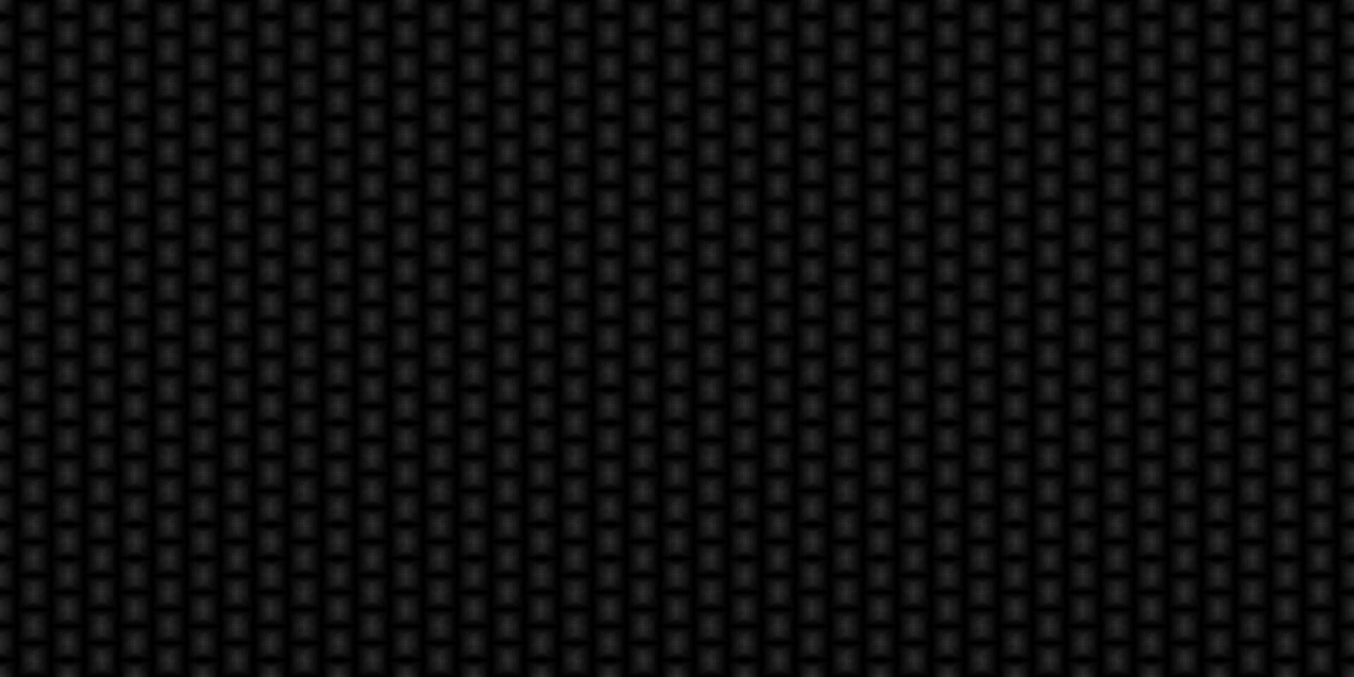 donker zwart meetkundig rooster koolstof vezel achtergrond modern donker abstract naadloos structuur vector