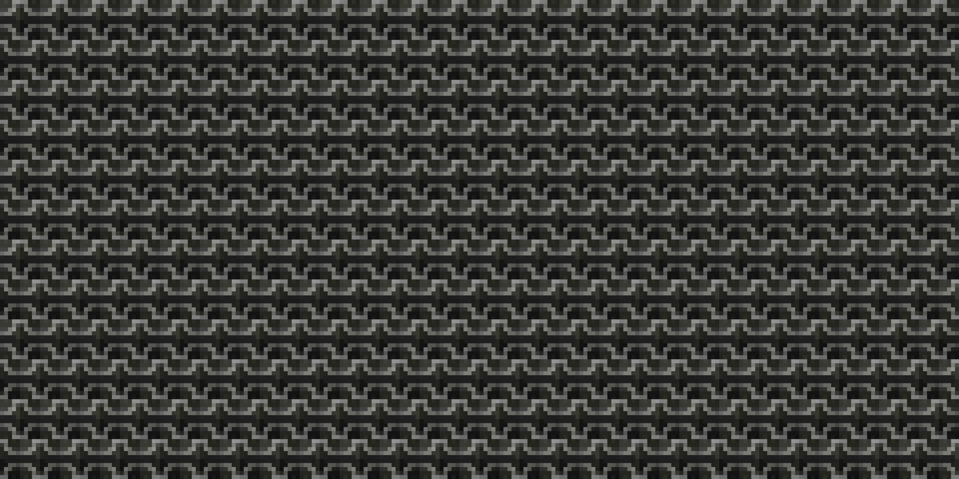 monochroom meetkundig rooster pixel kunst stijl achtergrond modern zwart en wit abstract mozaïek- structuur vector