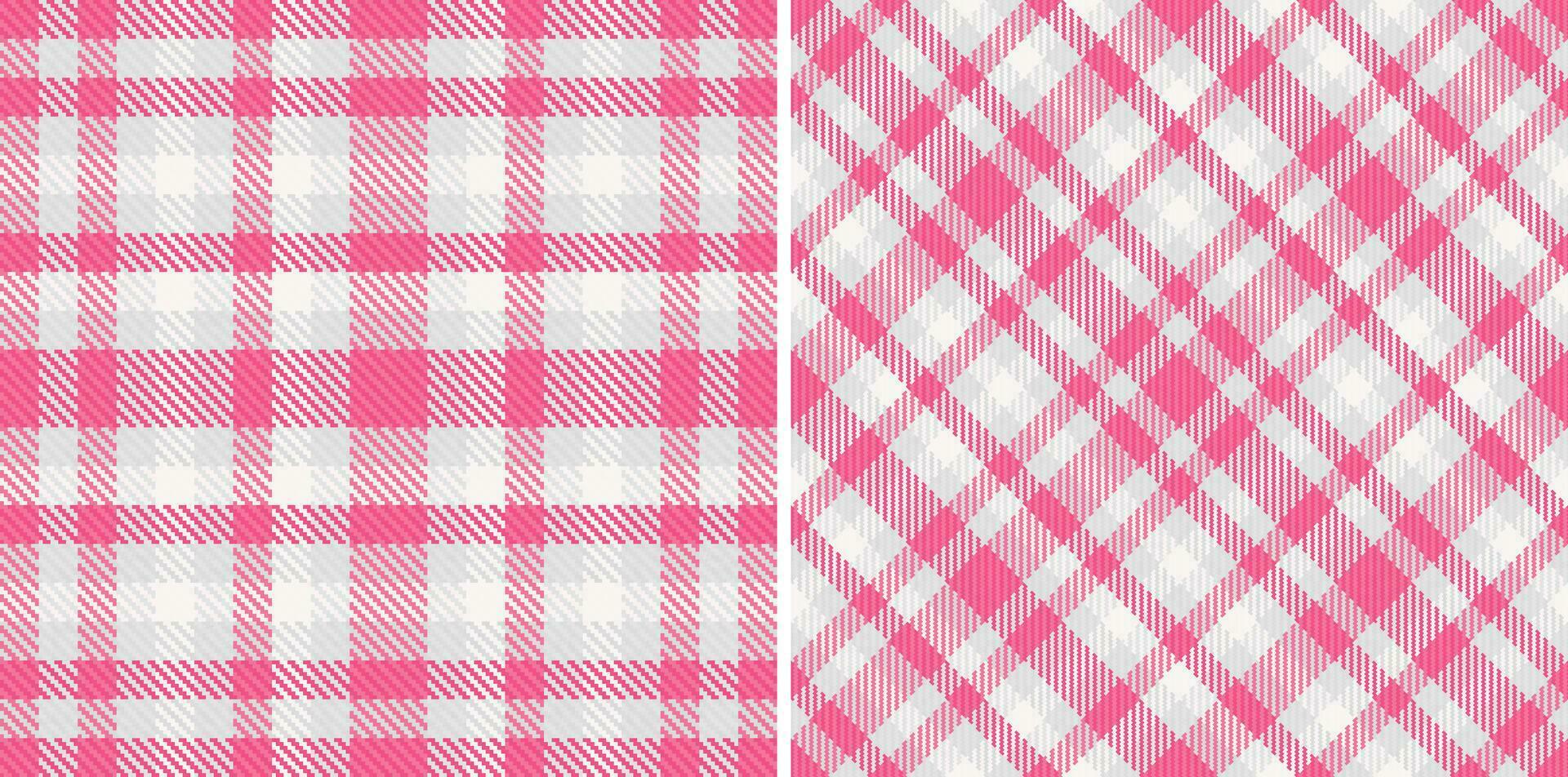 structuur plaid achtergrond van textiel Schotse ruit naadloos met een patroon controleren kleding stof vector. vector