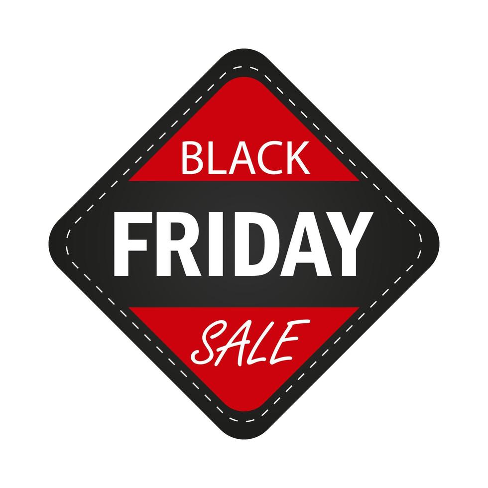 black friday icoon voor reclame, banners, folders en flyers vector