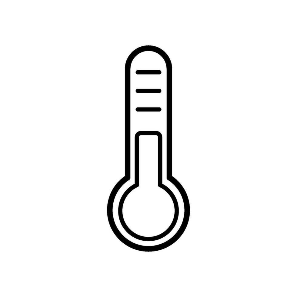 thermometer icoon vector sjabloon