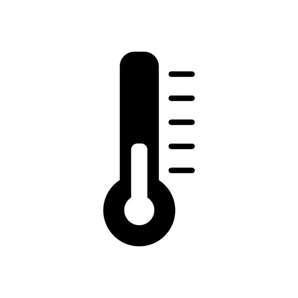 thermometer icoon vector sjabloon