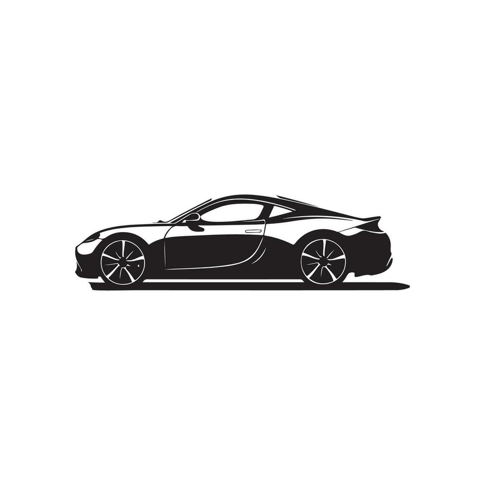 sport auto vector, auto illustratie, auto logo vector