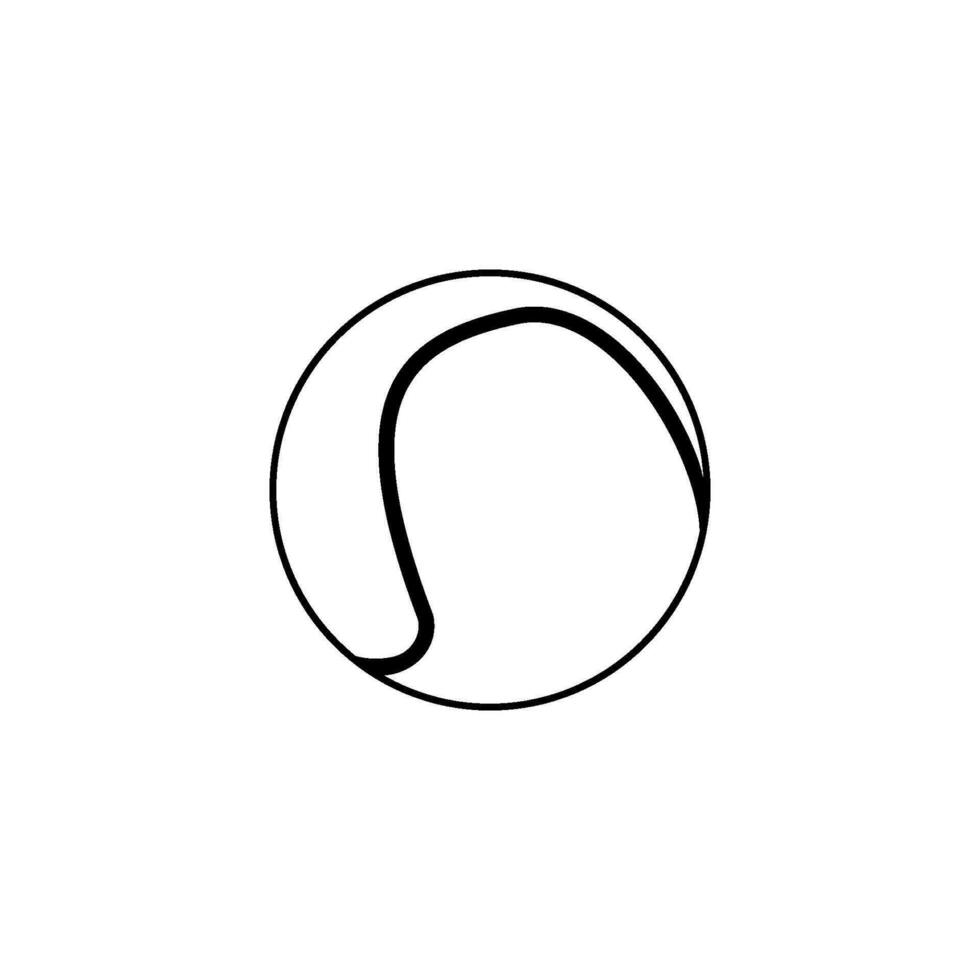 tennis bal icoon ontwerp vector