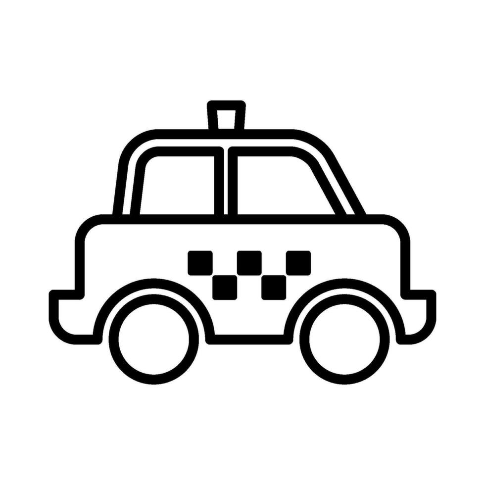 taxi icoon ontwerp vector sjabloon