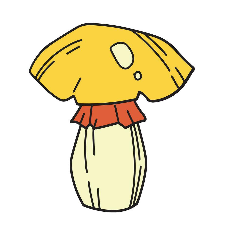champignon icoon vector illustratie