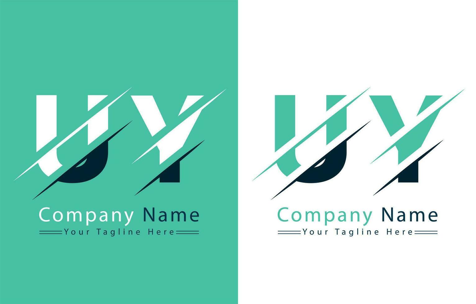 uy brief logo vector ontwerp sjabloon elementen