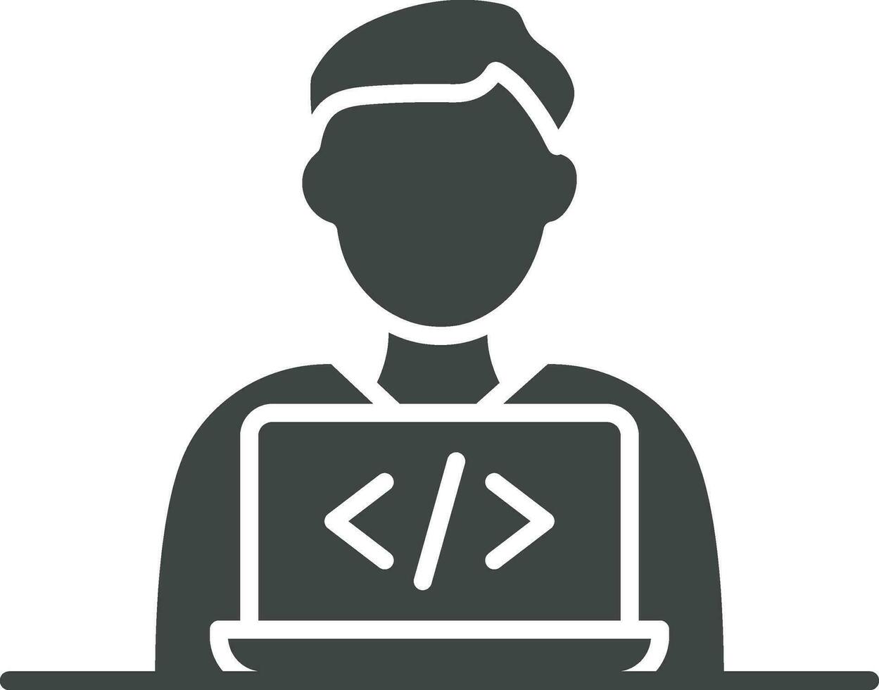 programmeur icoon vector afbeelding. geschikt voor mobiel appjes, web apps en afdrukken media.
