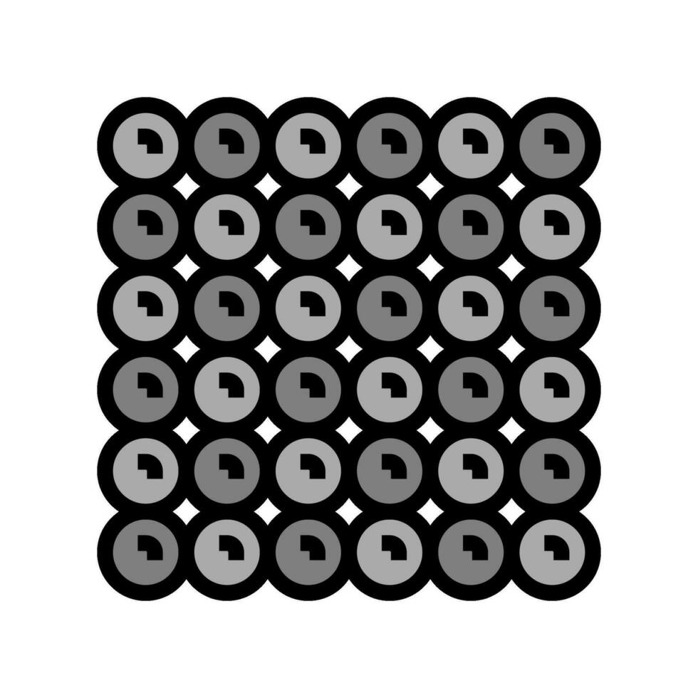 magnetisch ballen friemelen speelgoed- kleur icoon vector illustratie