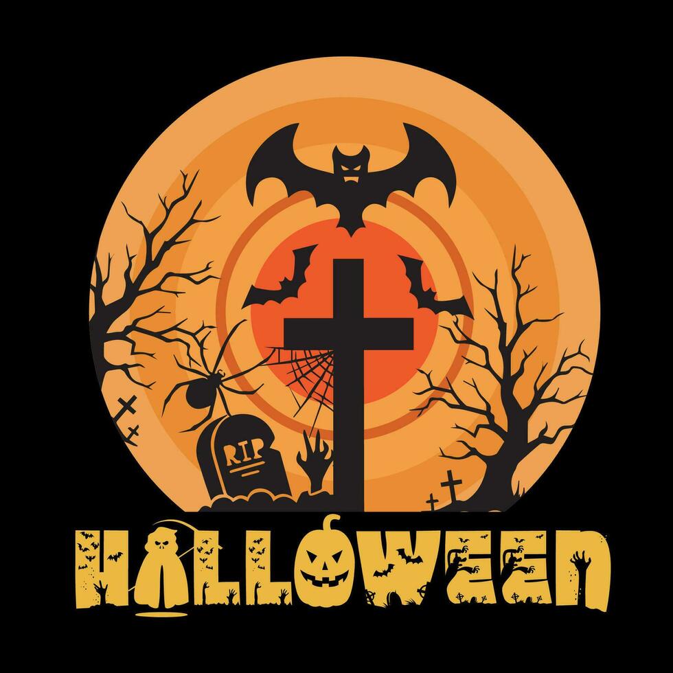 halloween t overhemd ontwerp bundel. halloween partij t overhemd ontwerp. halloween t overhemd ontwerp voor halloween dag. vector