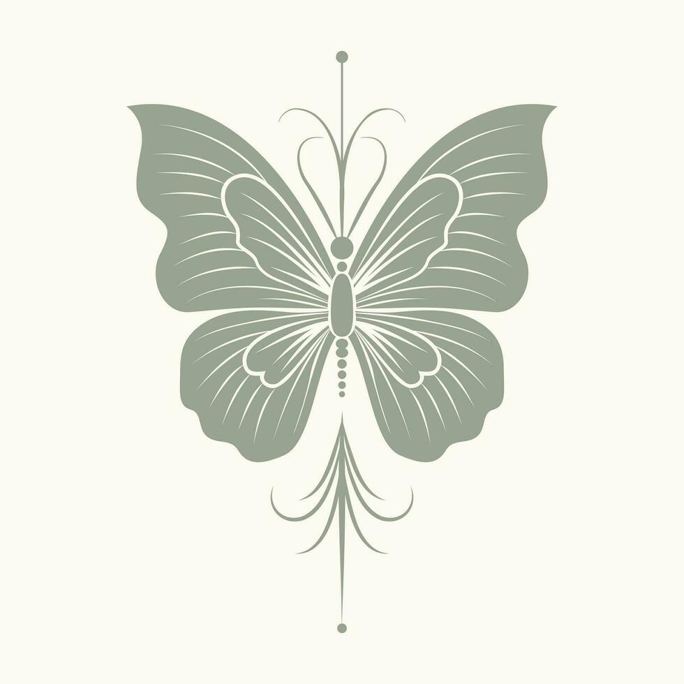 omhelzing de grillig met onze vector Boheems vlinder icoon. een symbool van transformatie en vrij geest, toevoegen artistiek charme naar uw ontwerpen.