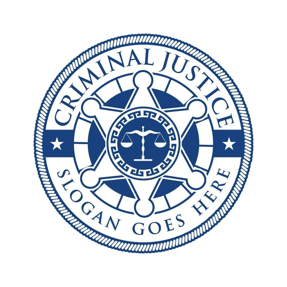 wet logo vector met gerechtelijk balans symbolisch van gerechtigheid