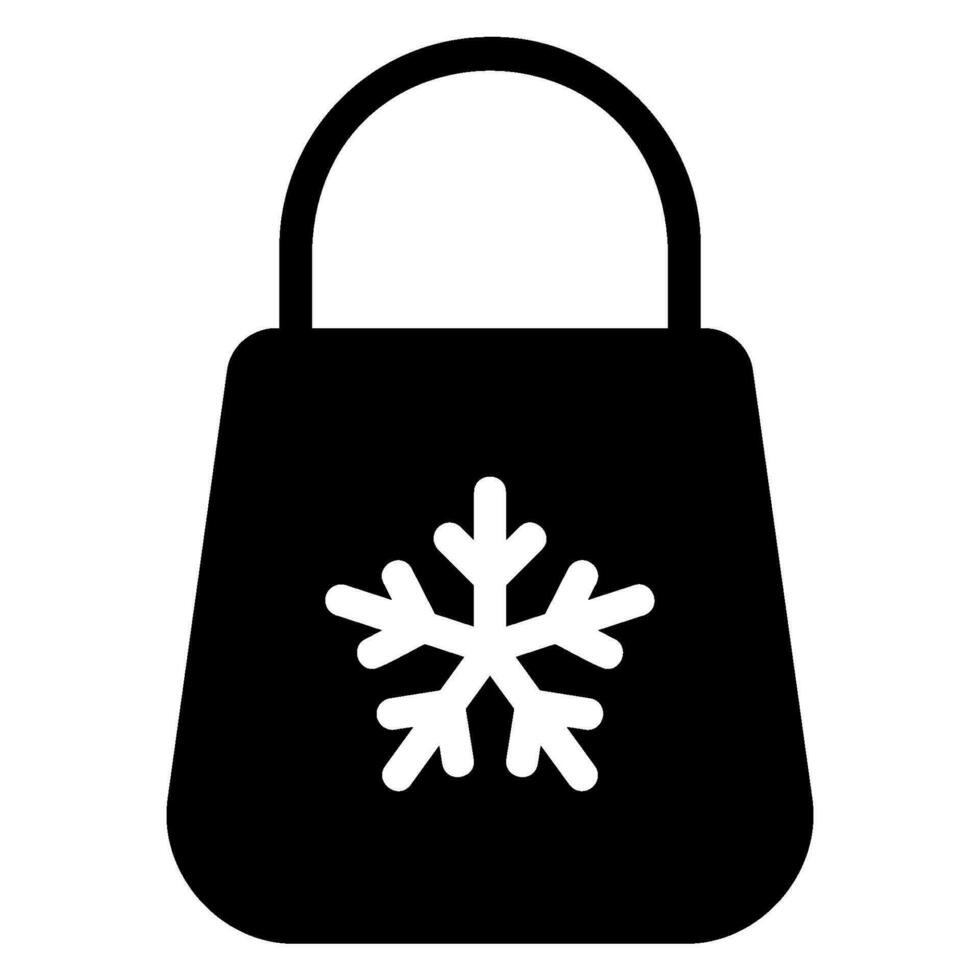 tas glyph icoon vector