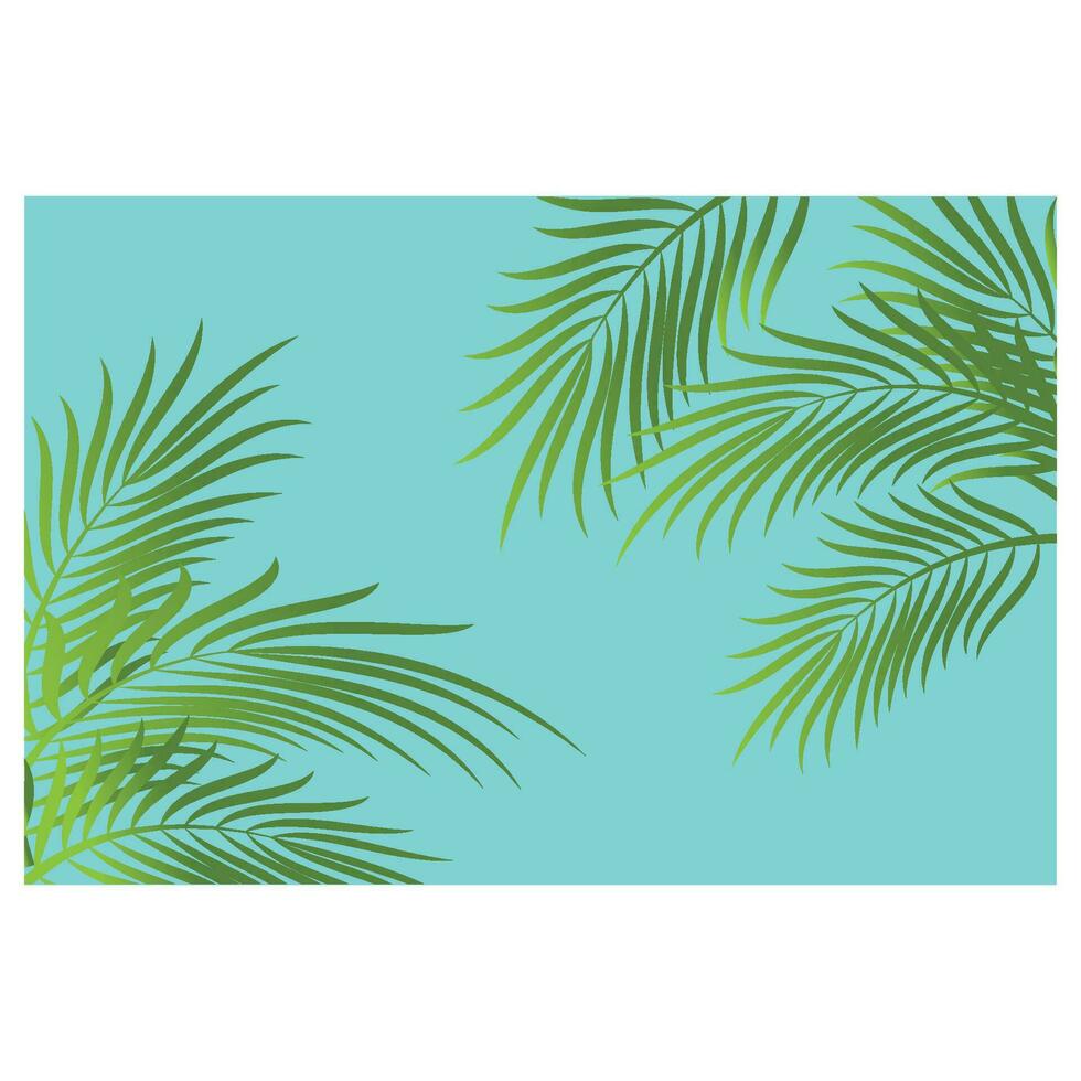 blad palm logo vector sjabloon symbool en ontwerp