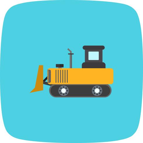 bulldozer vector pictogram