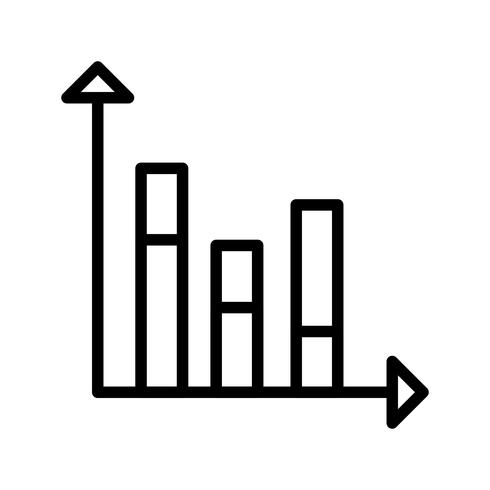 Vector statistieken pictogram