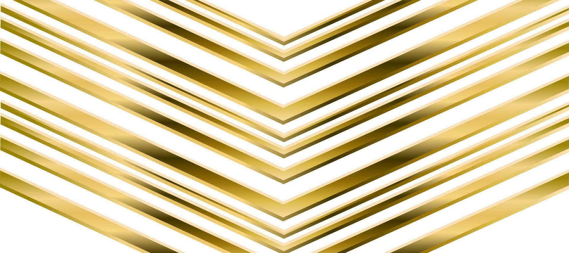 abstract schijnend goud chevron achtergrond behang vector