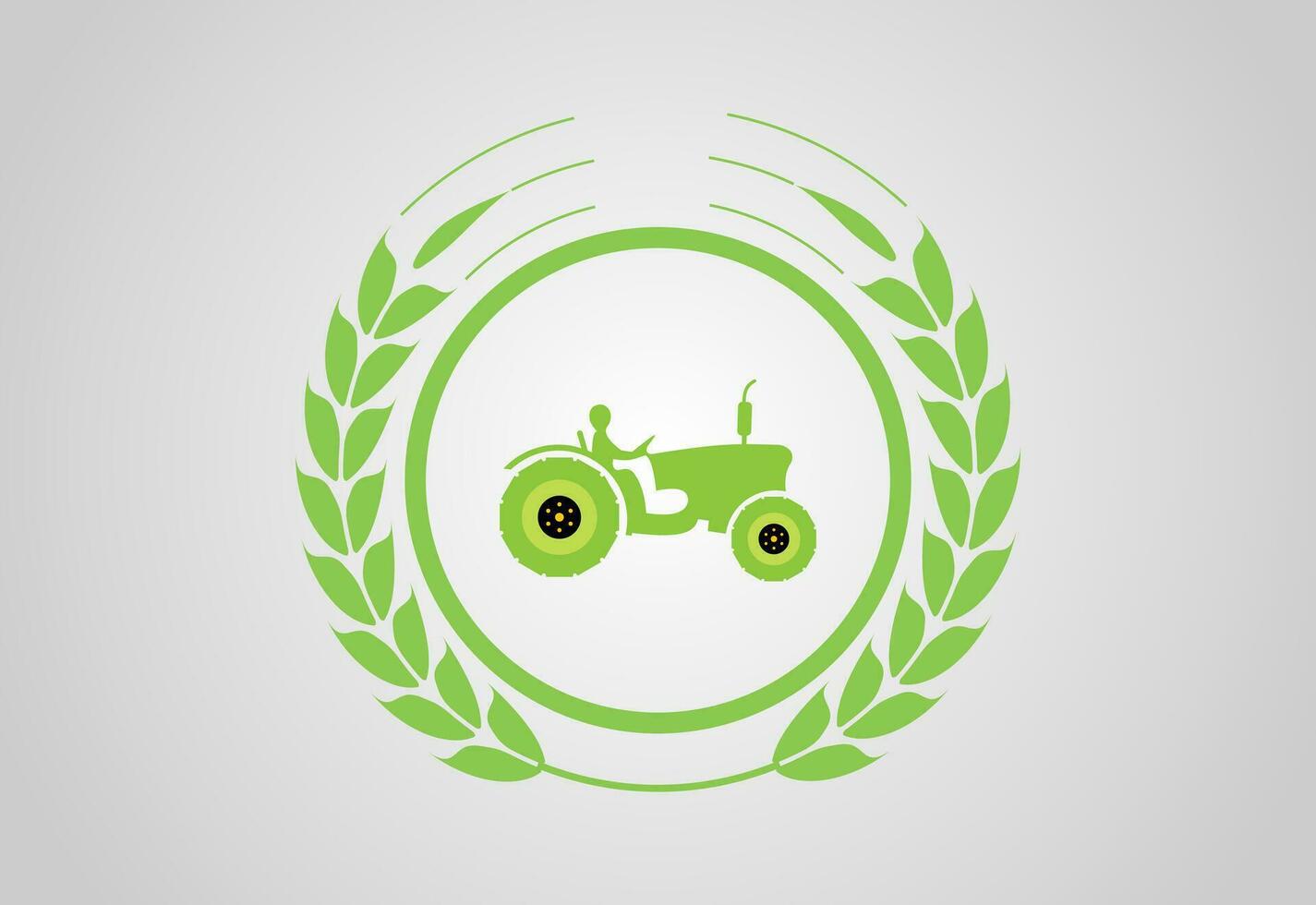 trekker argo boerderij, landbouw industrieën landbouw industrieën vrij vector logo ontwerp