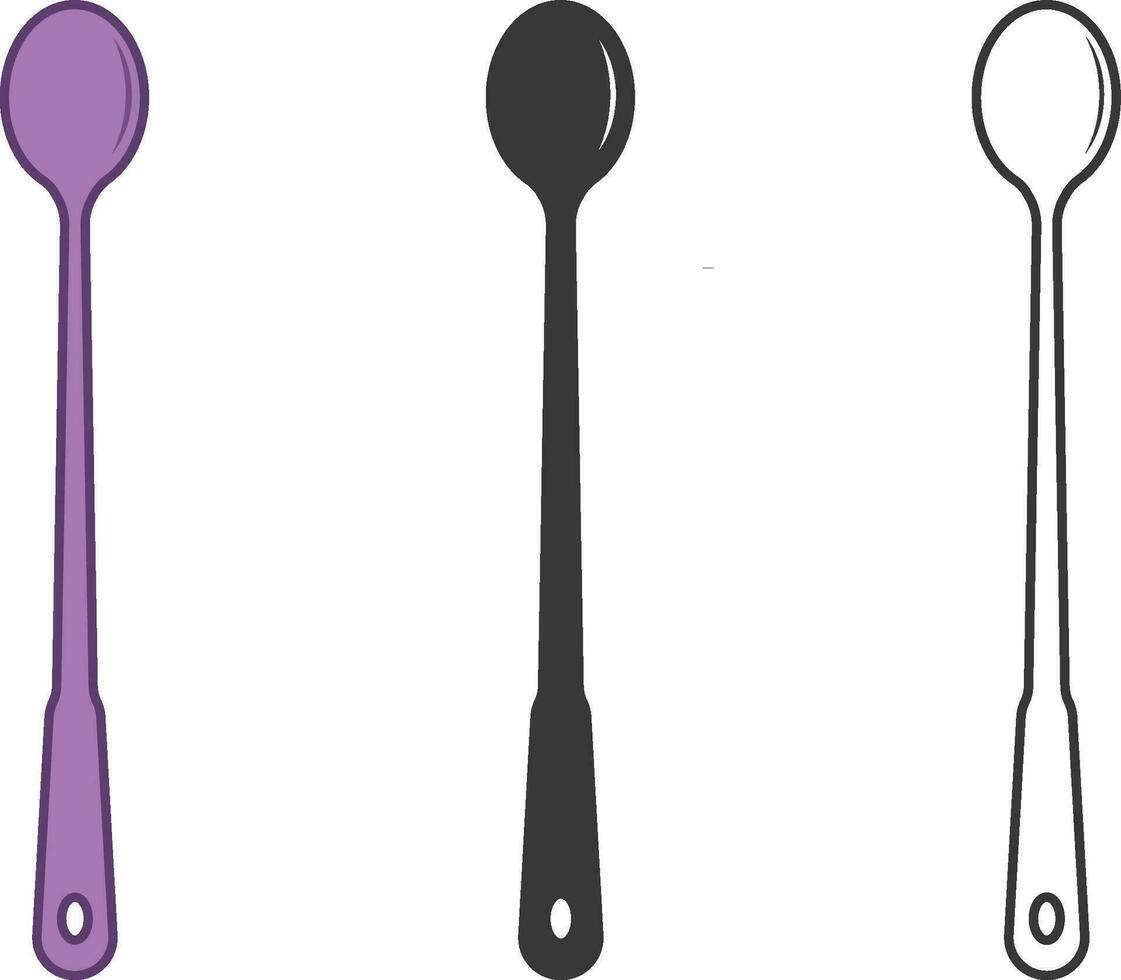 bestek lepel vector, lepel vector, restaurant apparatuur, bestek silhouet, lepel klem kunst, lepel silhouet vector