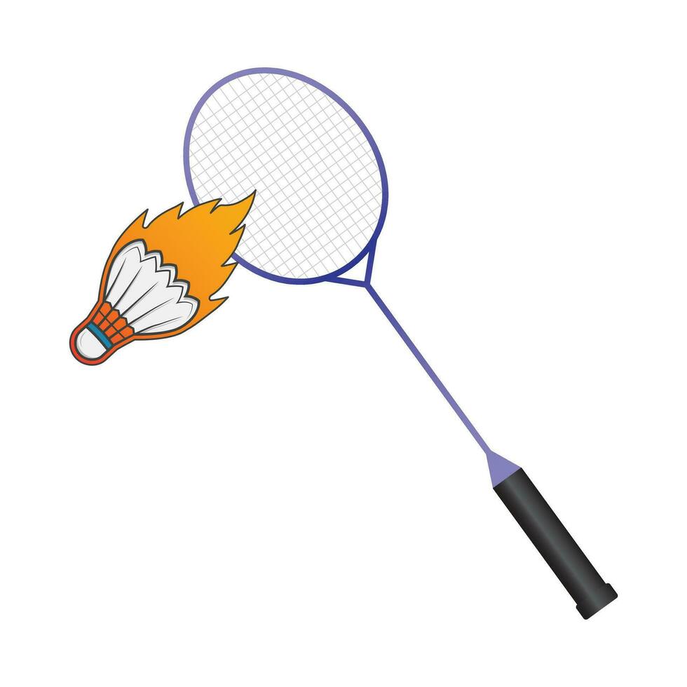 badminton vector, badminton vector kurk, badminton illustratie, racket vector, sport- illustratie, badminton bal, vector, kleurrijk vector, rgb vector, badminton silhouet, silhouet