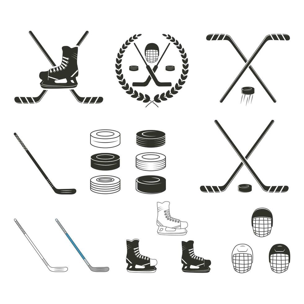 hockey vector, hockey, sport- illustratie, hockey, vector, hockey silhouet, silhouet, sport- silhouet, spel vector, hockey toernooi, hockey toernooi, kampioenen liga vector