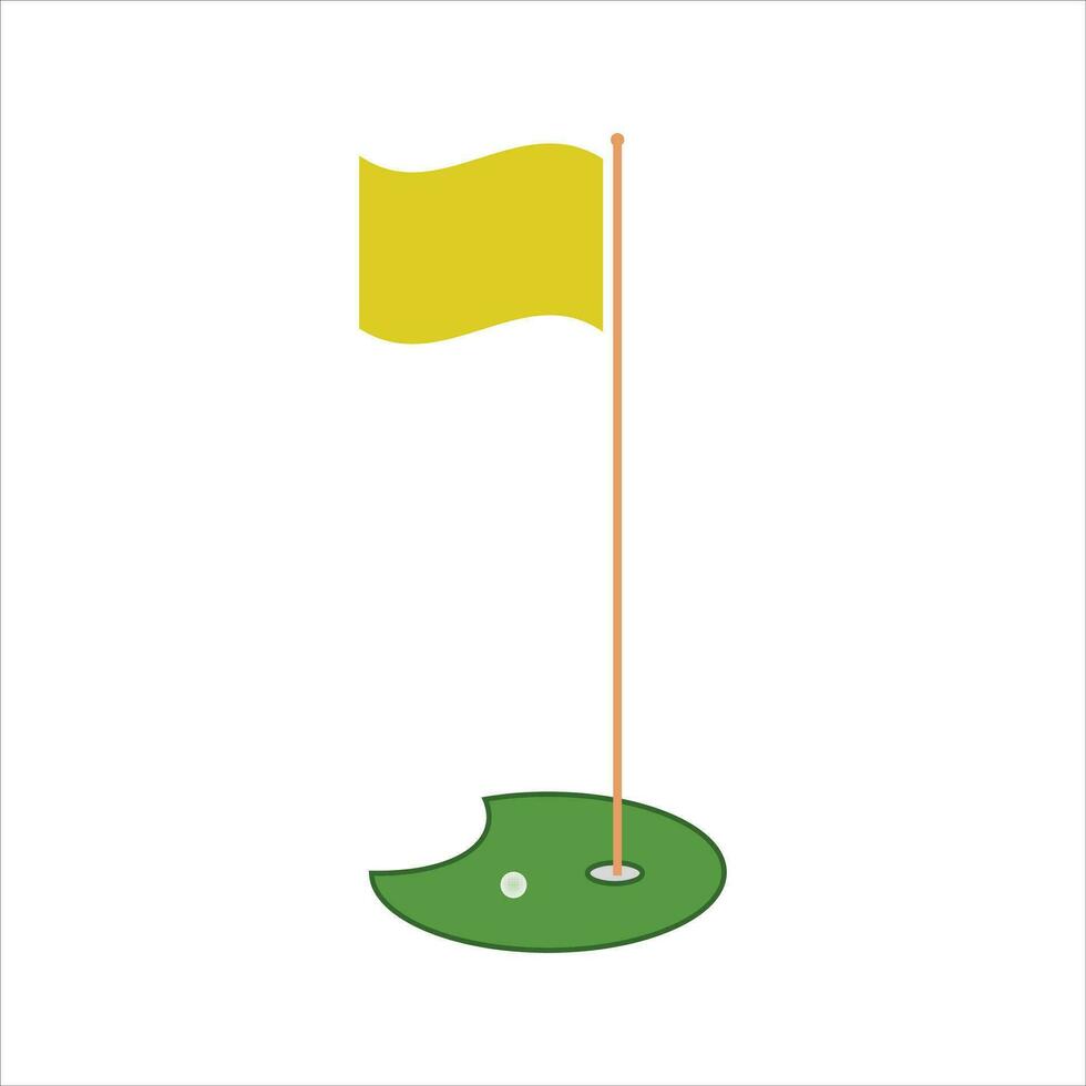 golf vlag clip art, golf vlag vector, golf vlag illustratie, sport- vector, sport- clip art, silhouet vector