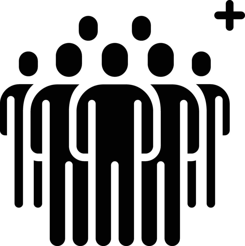 mensen team groep icoon , leider , persoon werk groep vector illustratie