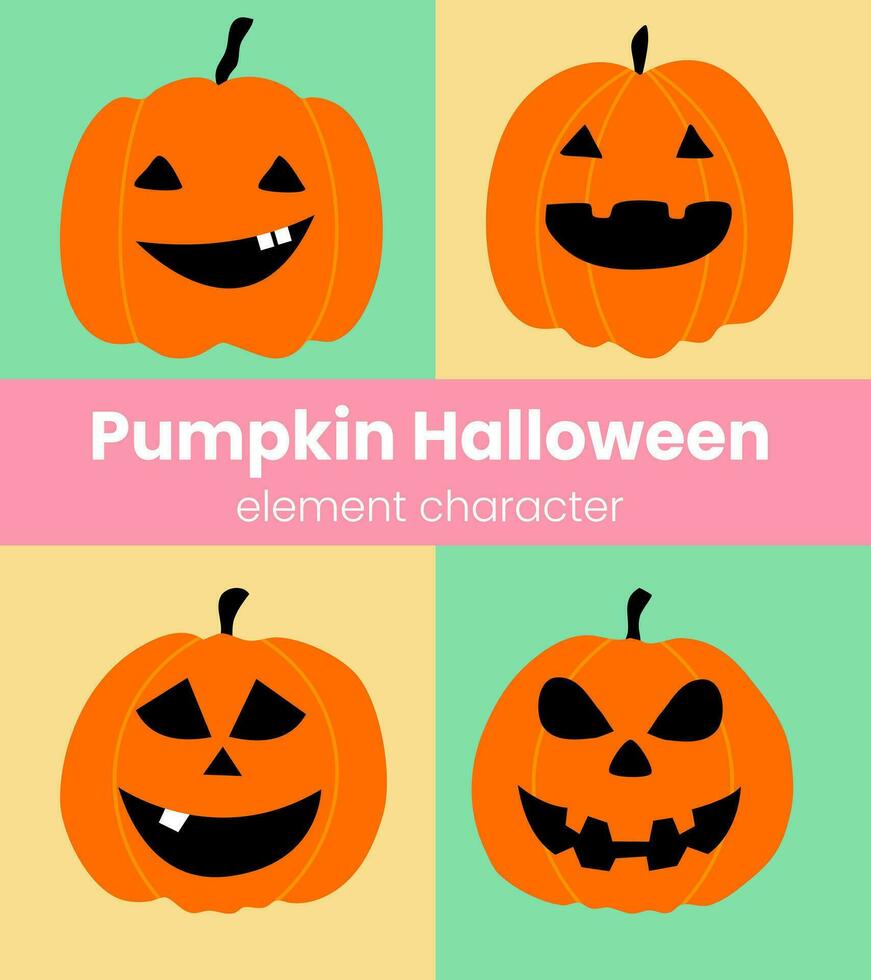 halloween element vector illustratie