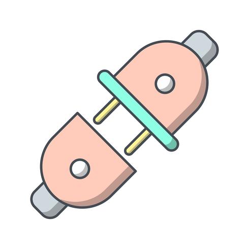 Plug-connector Vector pictogram