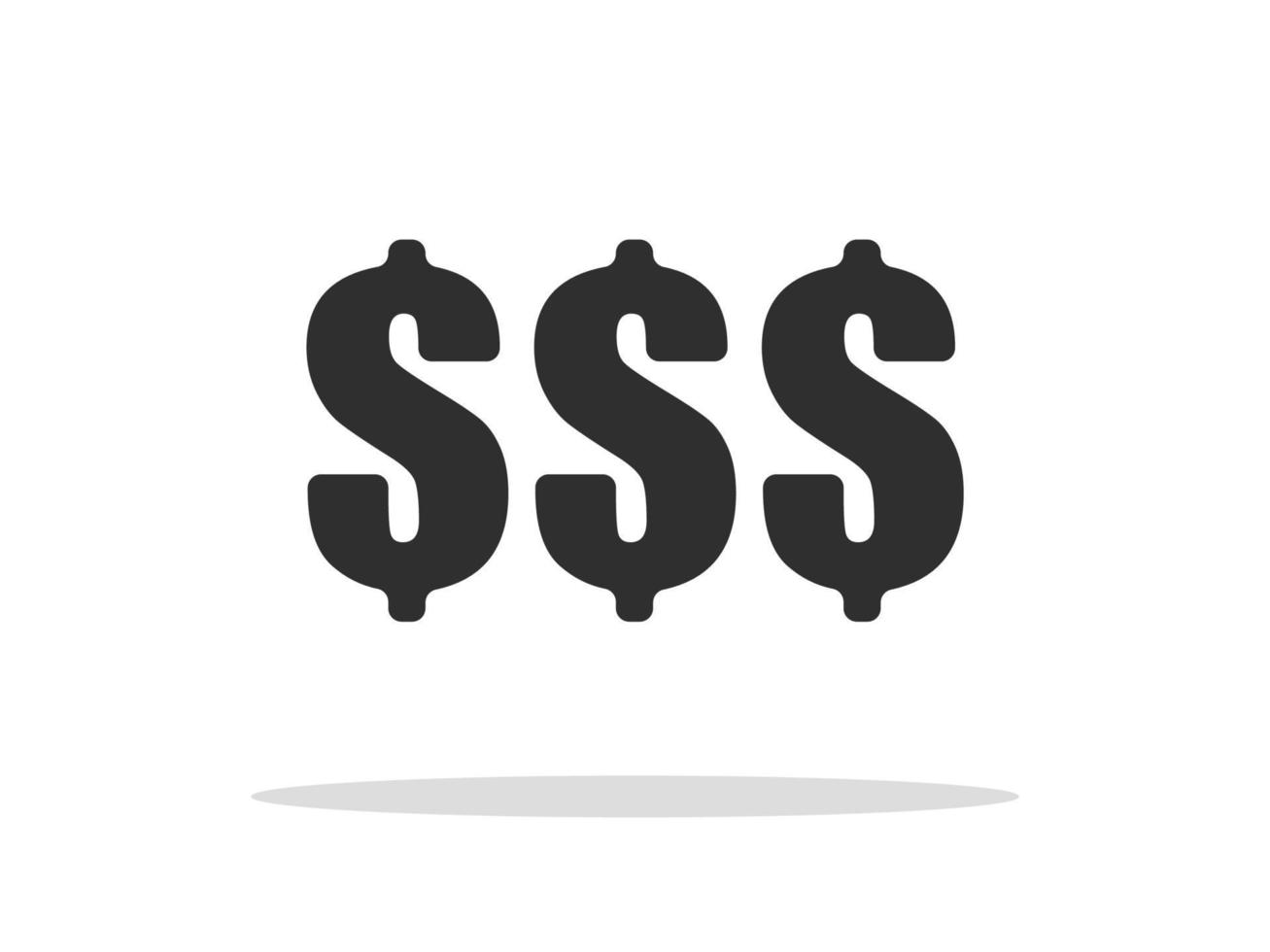 dollar valuta pictogram dollar dollar pictogram dollar valuta illustratie vector