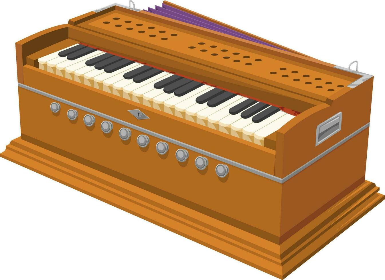 vector van harmonium.