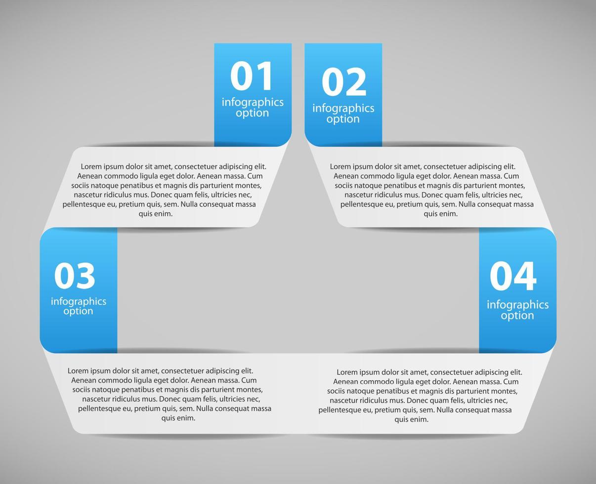 infographic zakelijke sjabloon vectorillustratie vector