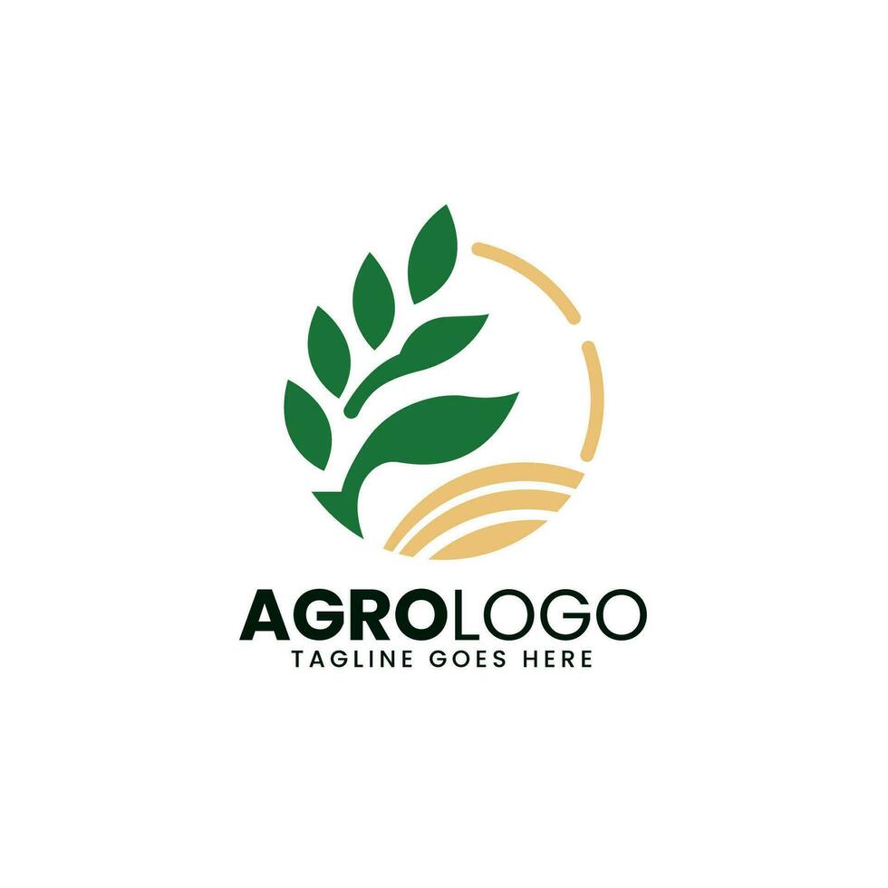 landbouw boerderij logo ontwerp sjabloon, agro logo vector