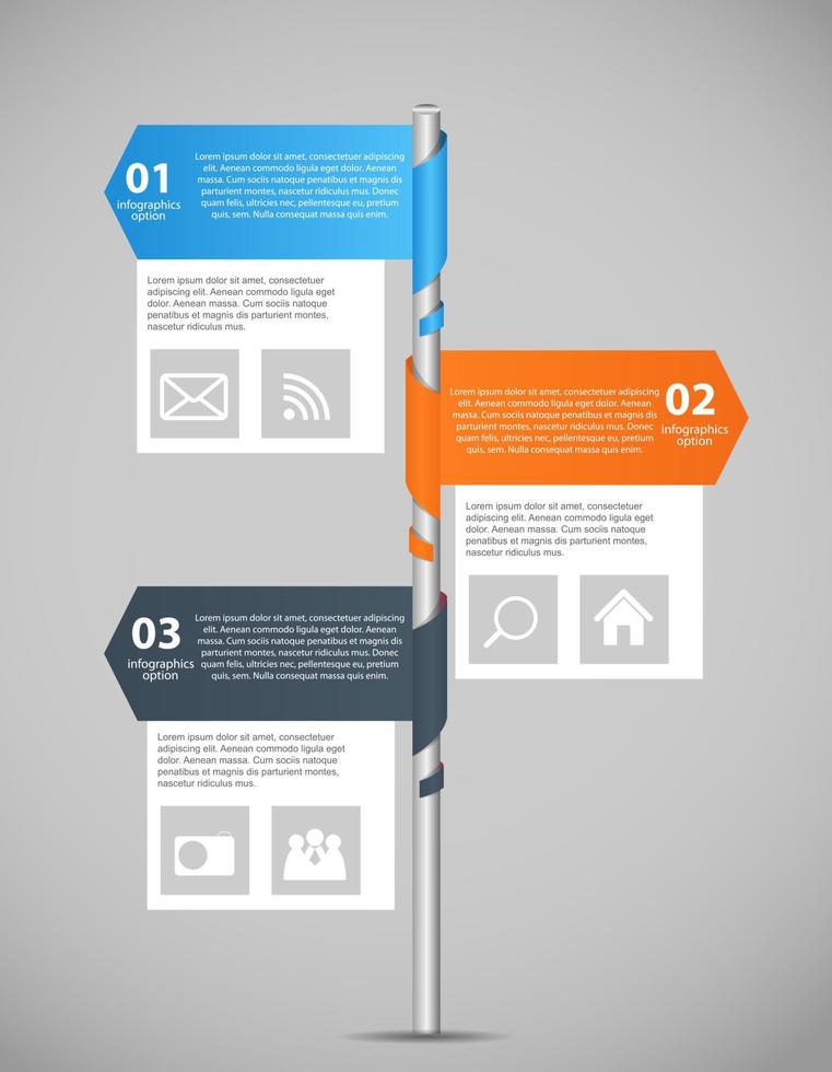 infographic zakelijke sjabloon vectorillustratie vector